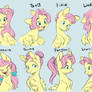 Fluttershy Hairstyles