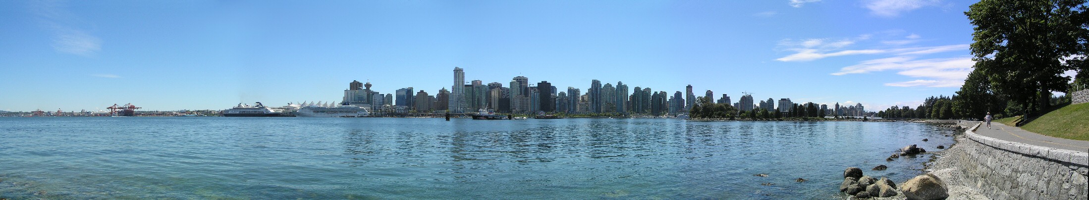 Vancouver skyline