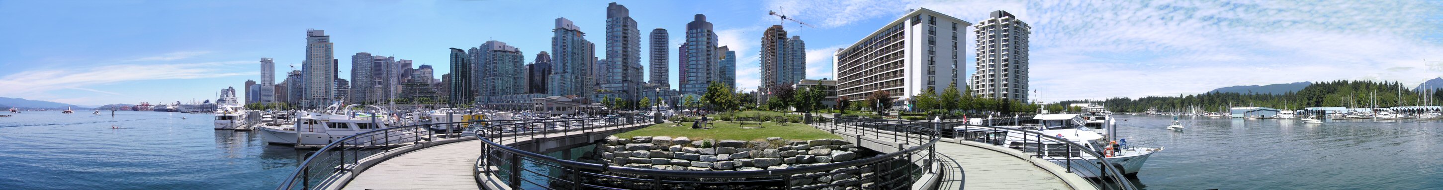 Marina near Stanley Park