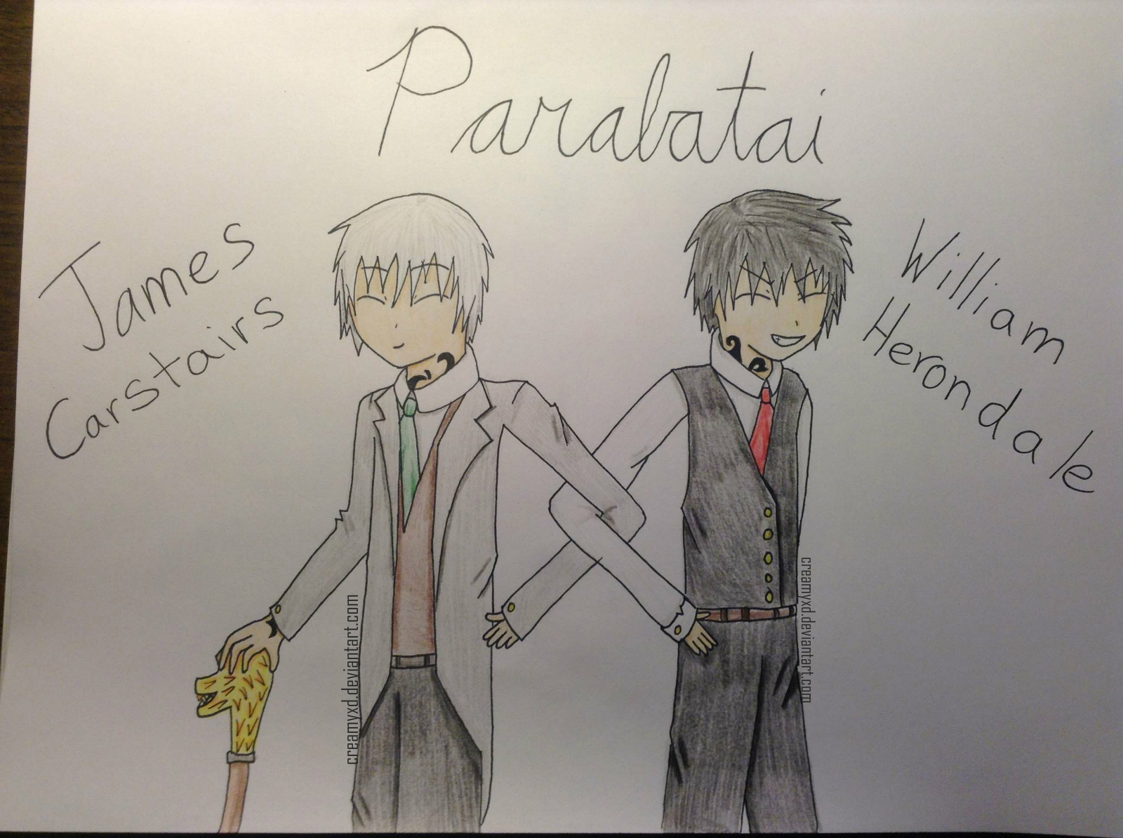 James Carstairs and William Herondale