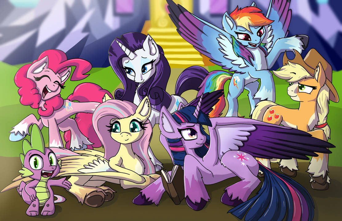 Friendship is Magic (My Little Pony) by PercyMakesArt on DeviantArt