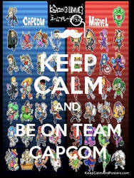 Keep Clam And Be On Team Capcom