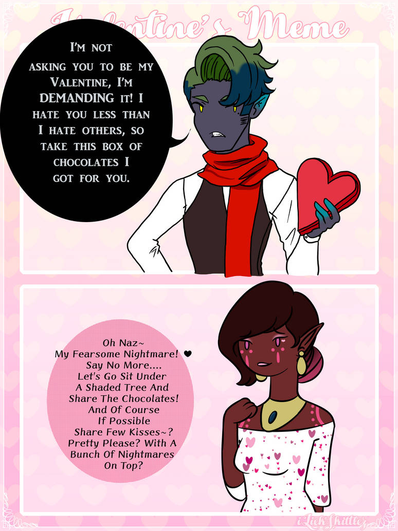 Valentine's Day Meme: Igria's Response by AshleyLeDork