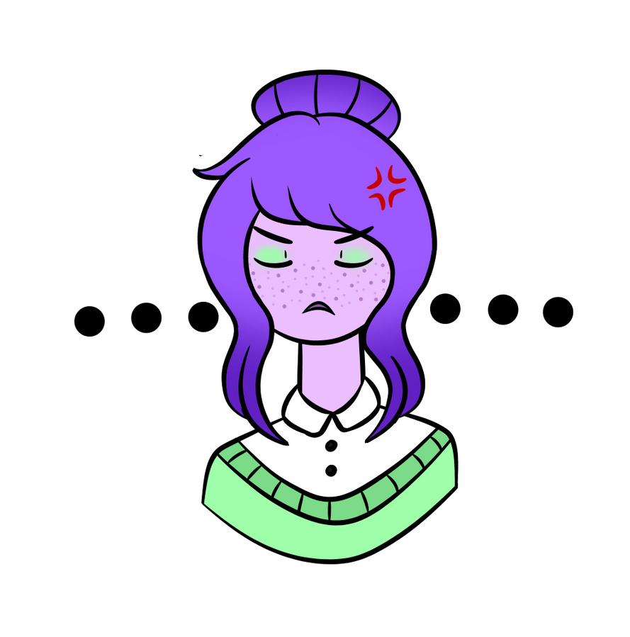 Zenya headbust doodle. by AshleyLeDork