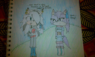 Destiny and her sister, Flame! :D