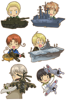 Hetalia Chibis