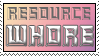 Resource WHORE by trinitylast