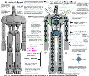 Matoran Universe Domes Map