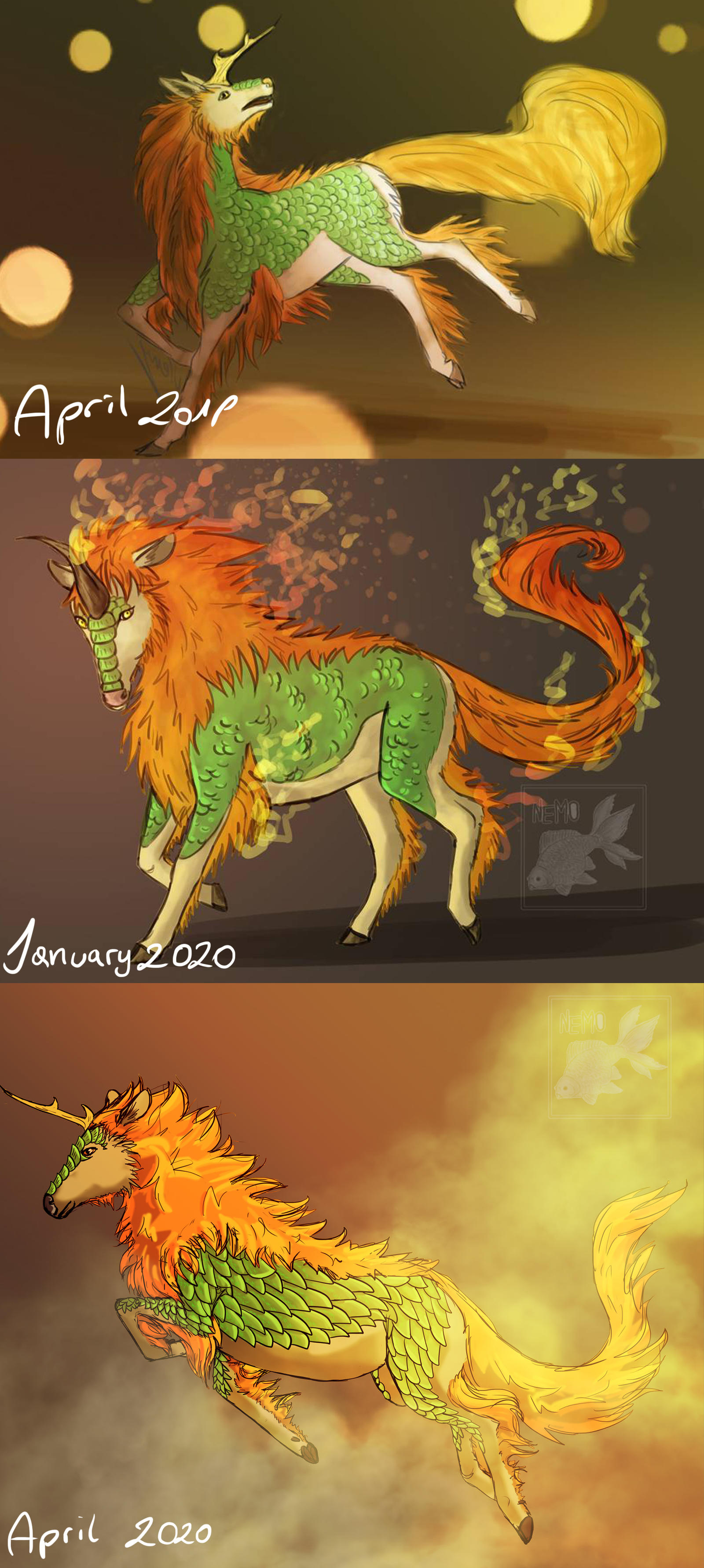 Ancient Evolution Deviantart Evolution of a Character by Nemotionless on DeviantArt