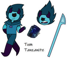 Tom the Tanzanite (Eddsworld Gem AU)