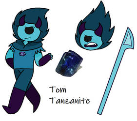 Tom the Tanzanite (Eddsworld Gem AU)