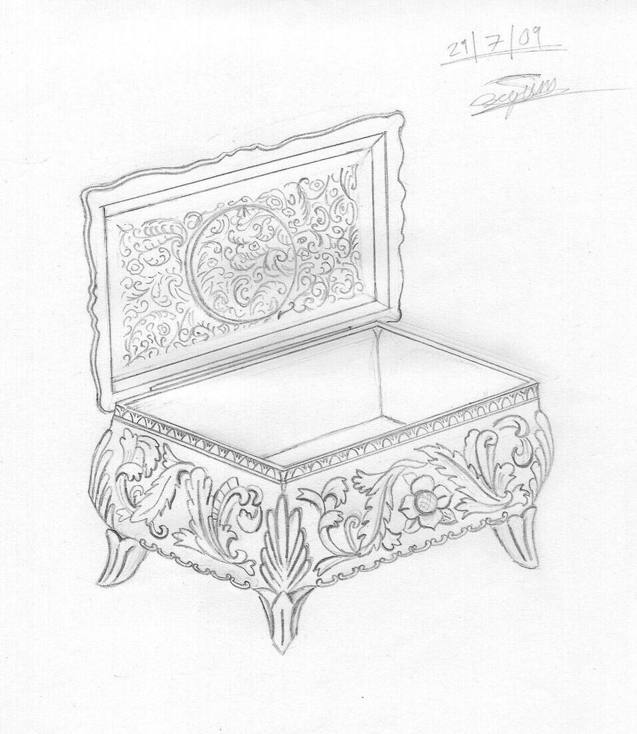 Antique Jewellery Box by LovableLuma on DeviantArt