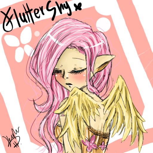 Fluttershy Gijinka