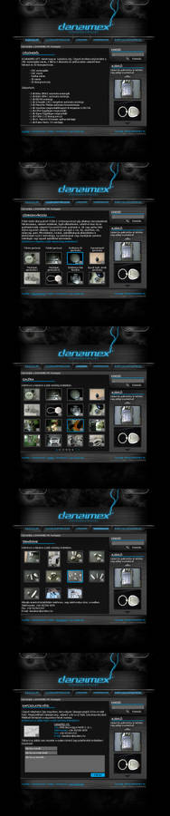 Danaimex Ltd. weblayout