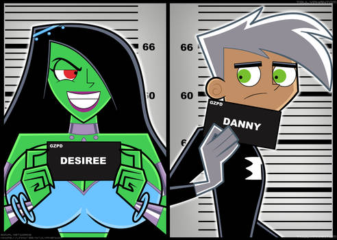 Desiree and Danny in prison