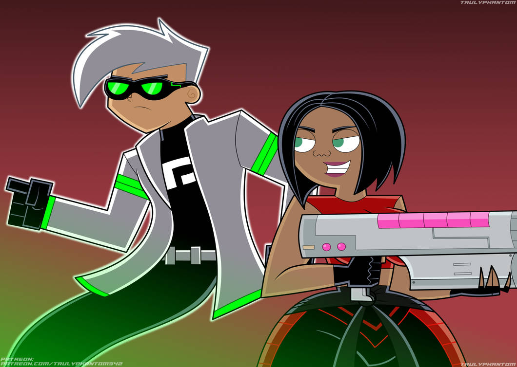 (Future) Danny and Valerie into battle by TrulyPhantom on DeviantArt