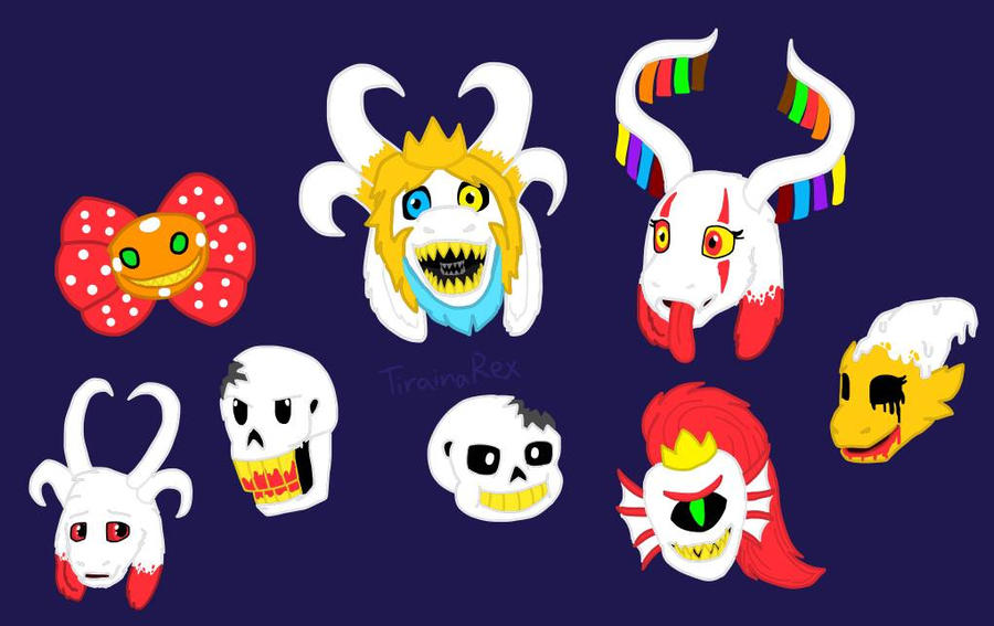 Freaktale Freaktale - Some heads by TirainaRex on DeviantArt