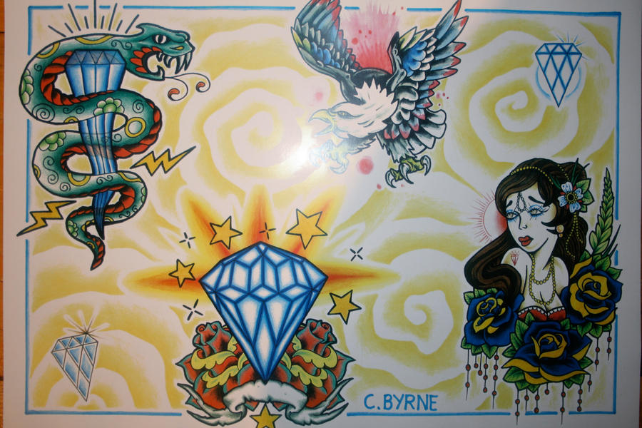 Traditional Colorful Flash by itchysack on DeviantArt