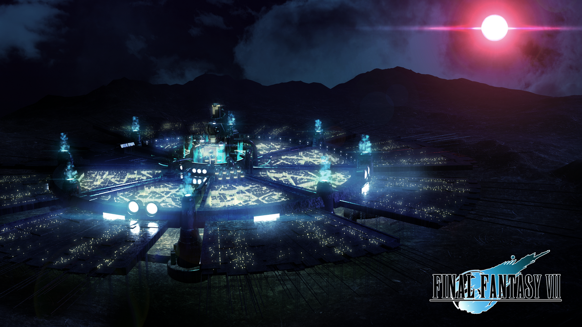 Final Fantasy Pre Rendered Final Fantasy VII - Midgar (Render) by Virileth-Arts on DeviantArt