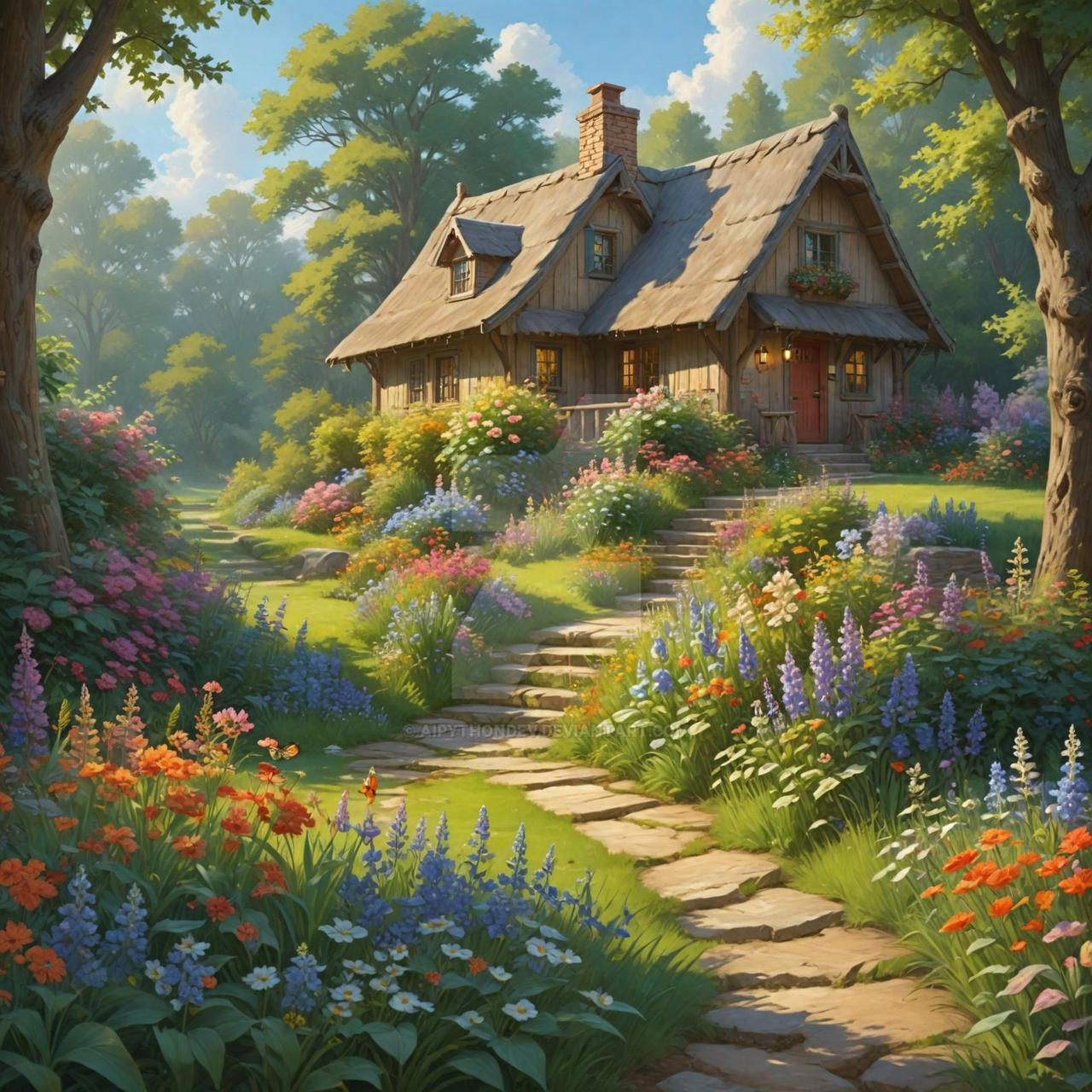 Cottagecore Evolution Cottagecore by aipythondev on DeviantArt