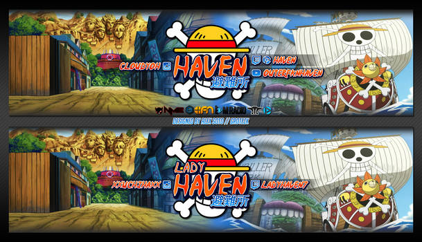 Haven and Lady Haven - Twitter Headers