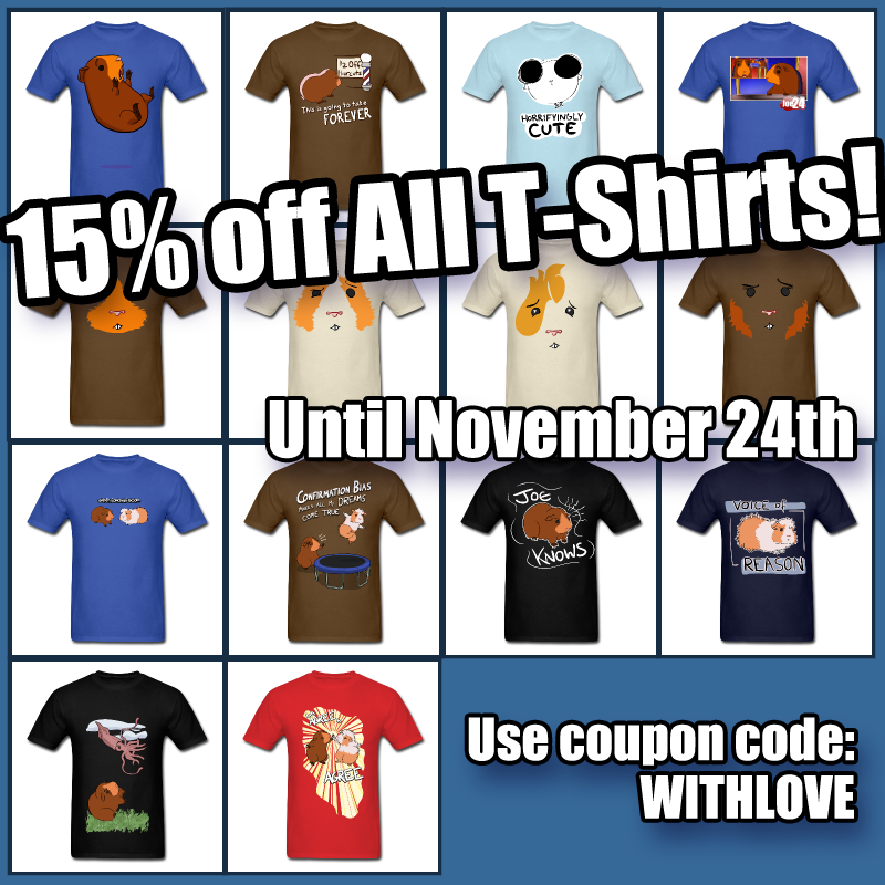 15% Off All T-Shirts!