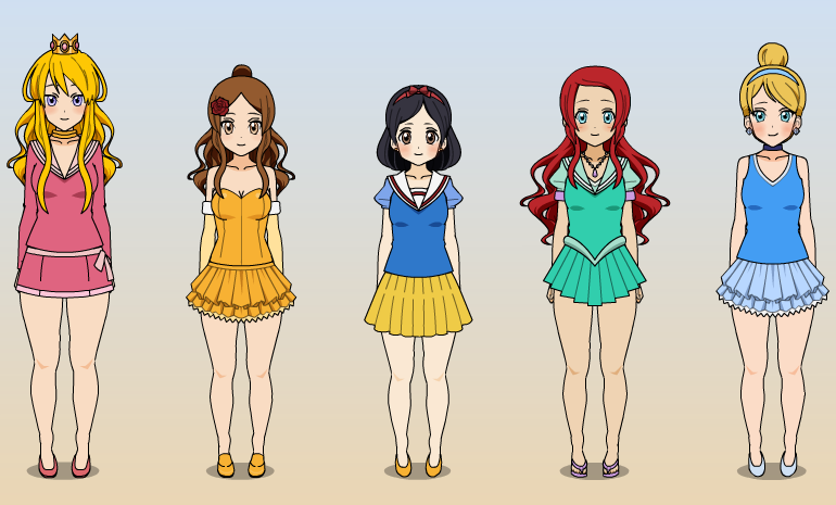 Disney Princesses Part 1