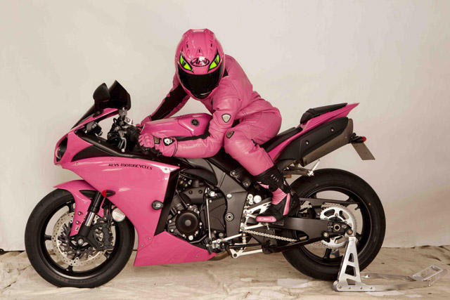 pink bike heroine by yschou on DeviantArt