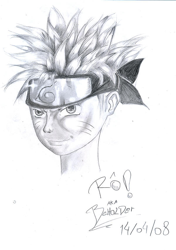 Naruto Rajz Naruto artisitco by BeholderGrafics on DeviantArt