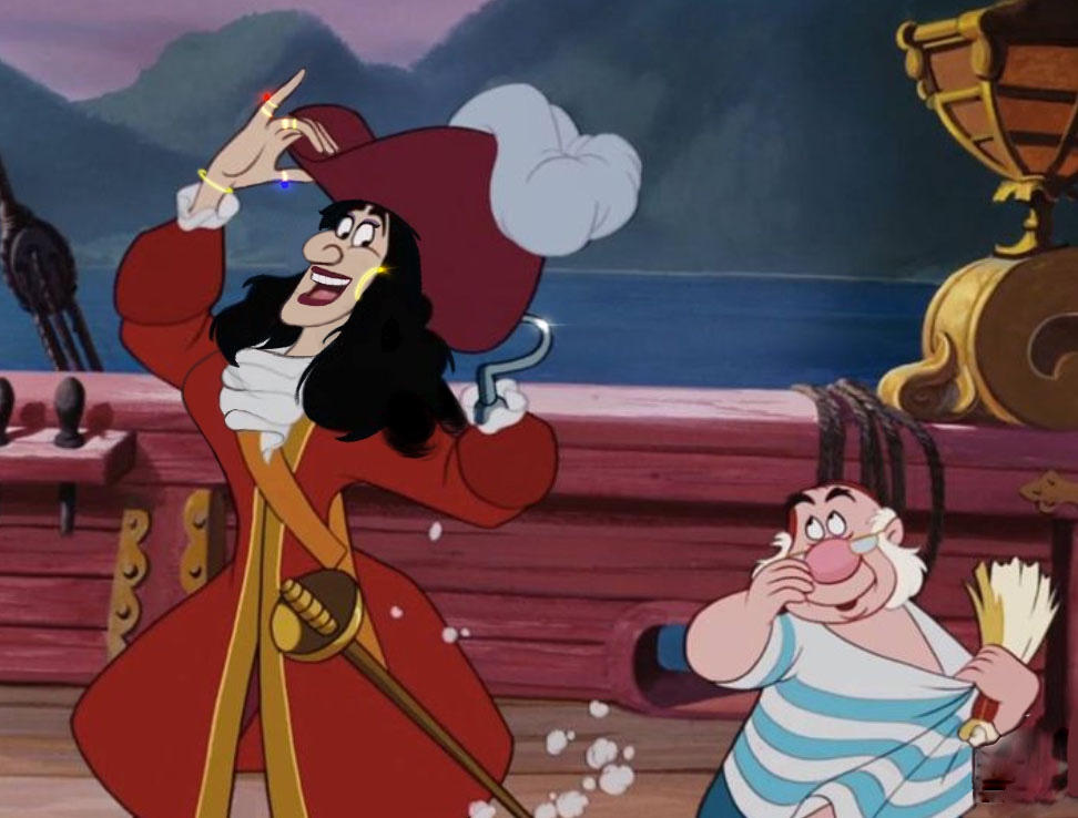 Captain Hook And Smee Peter Pan By Cherryblossom7373 On DeviantArt Captain hook and smee peter pan by cherryblossom7373 on deviantart