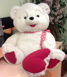 cute stuffy valentine teddy