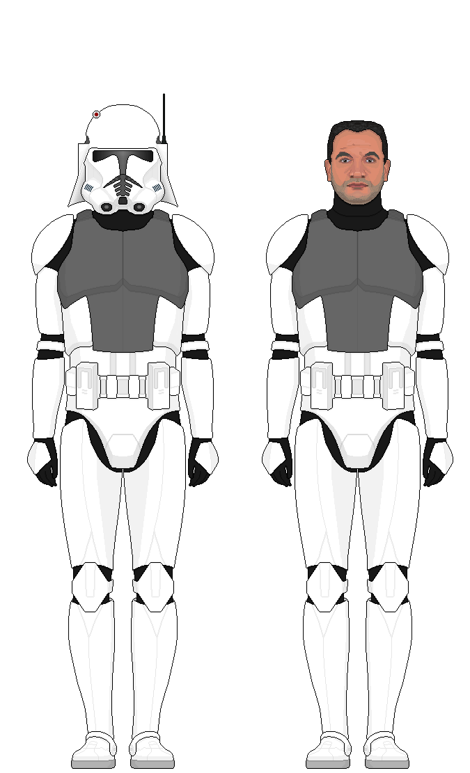 Clone Trooper Phase II R 1 by Scacaan on DeviantArt