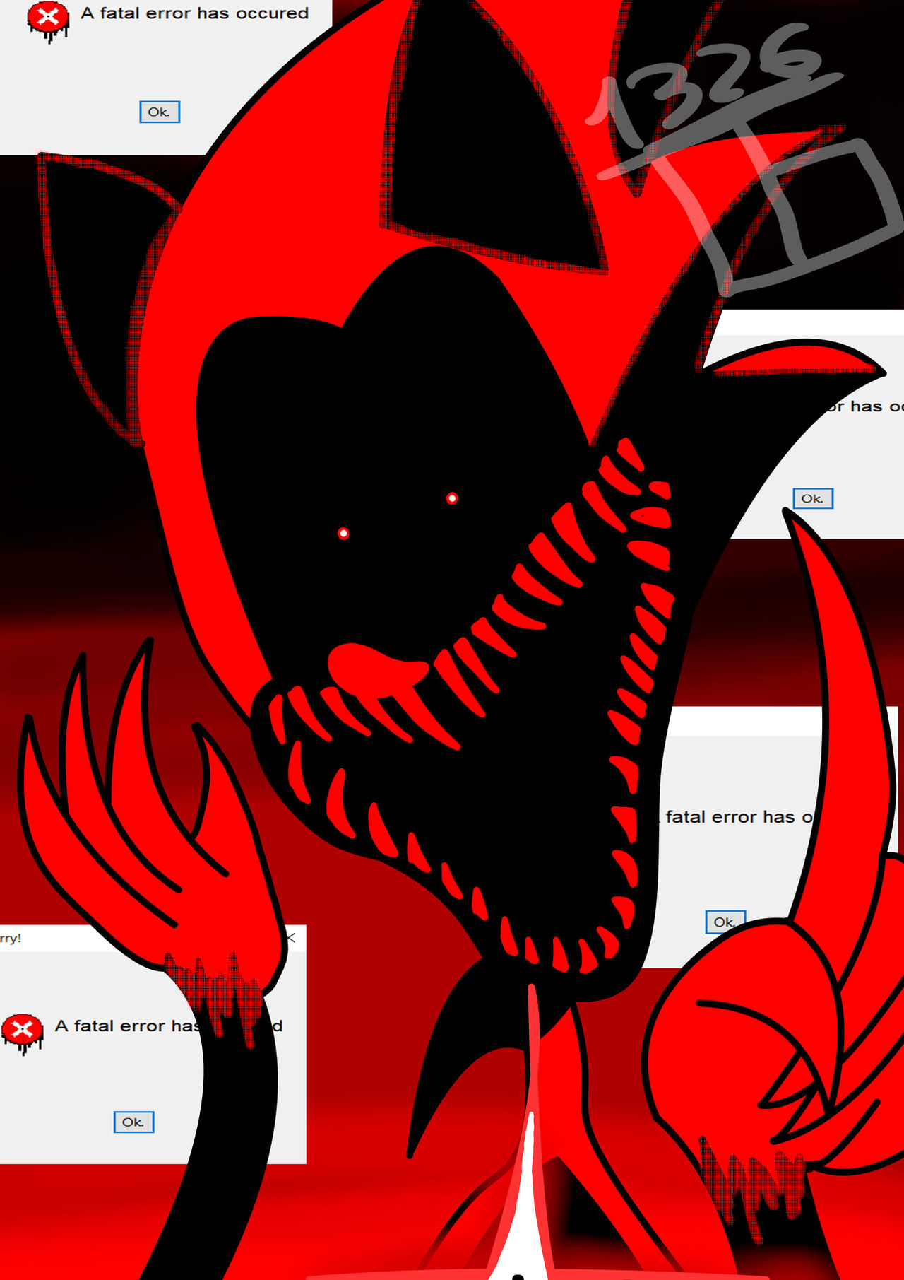 Fatal Error Sonic By Tailsfoxgaming On DeviantArt Fatal error sonic by tailsfoxgaming on deviantart