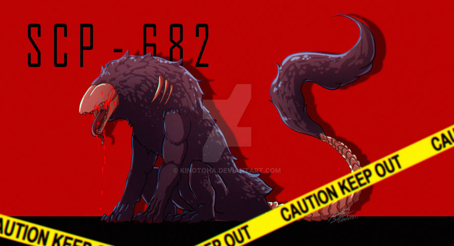 SCP - 682 by kinotoha on DeviantArt