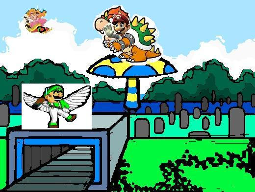 Princess Peach to the Rescue by PorkbellyMon on DeviantArt