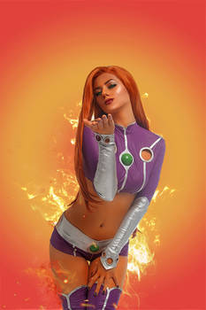 Starfire kiss