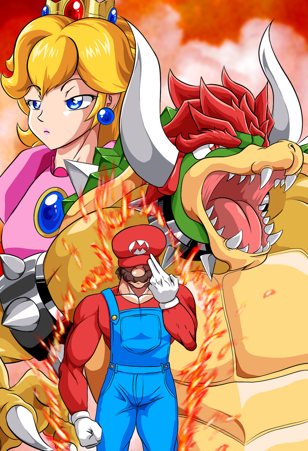 Mario Hyper Form Super Ultra Mario by Kitt-Fishy on DeviantArt