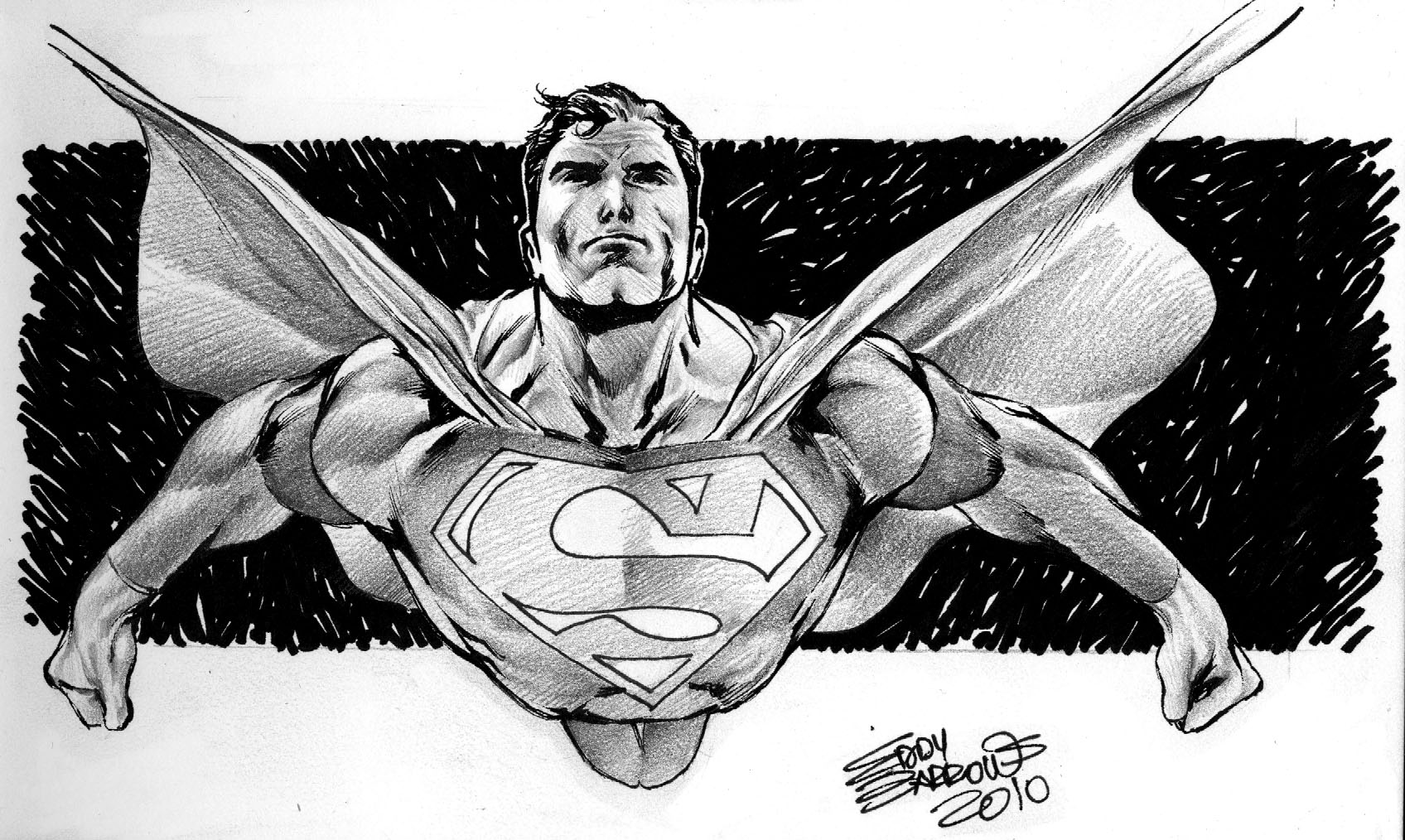 Superman's sketch