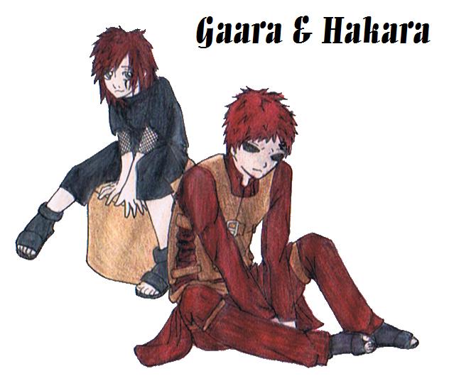 Gaara and Hakara