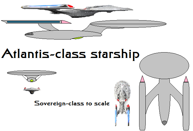 Atlantis Class Atlantis-class starship design by PeachLover94 on DeviantArt
