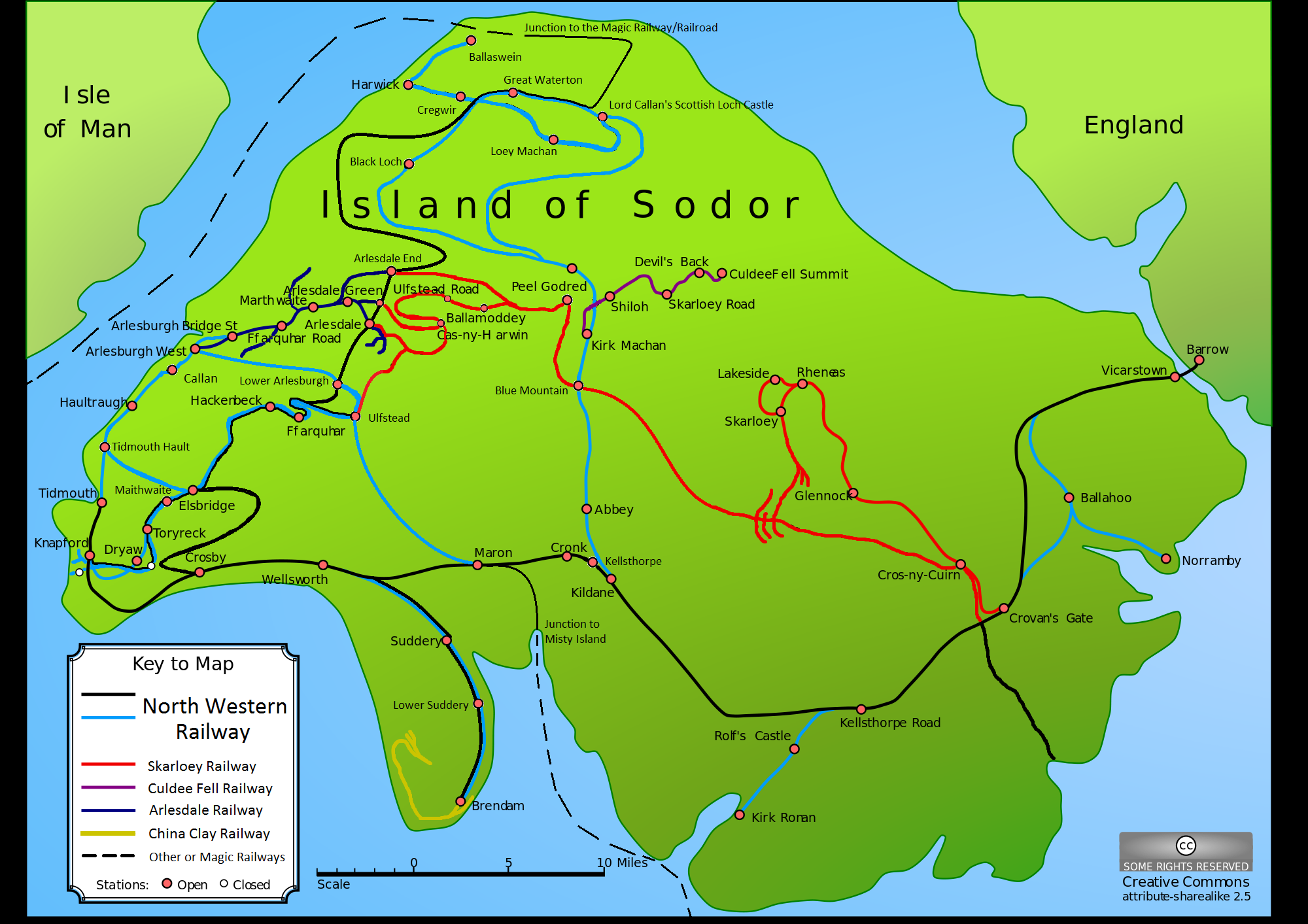 Island Of Sodor Map Deviantart | Images and Photos finder
