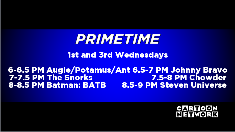 My Dream CN Primetime 1st and 3rd Wednesday Lineup