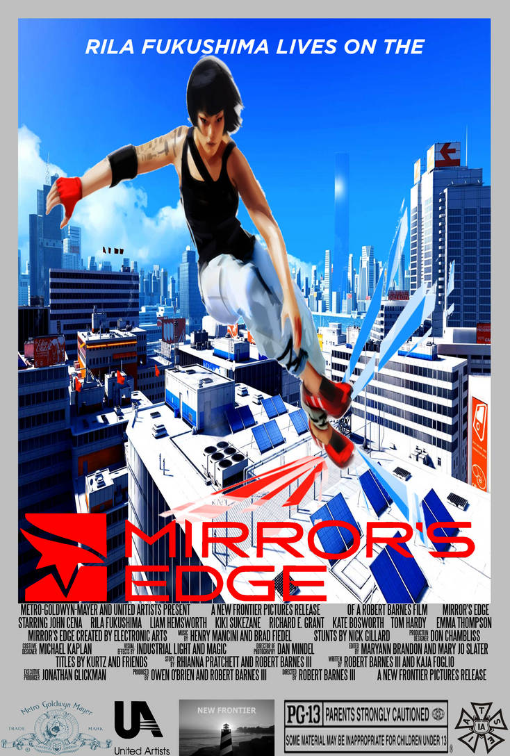 Mirror's Edge - Concept Movie Poster by PeachLover94