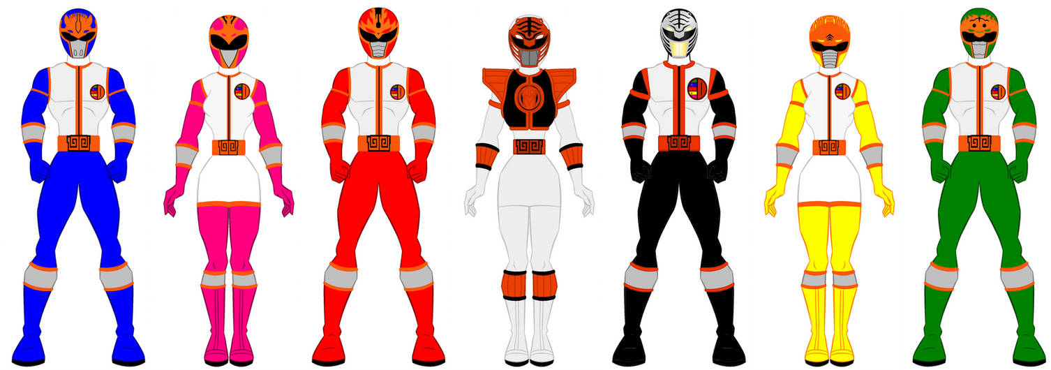 Mighty Morphin V2 - Five Star Sentai Dairanger V2 by PeachLover94 on ...