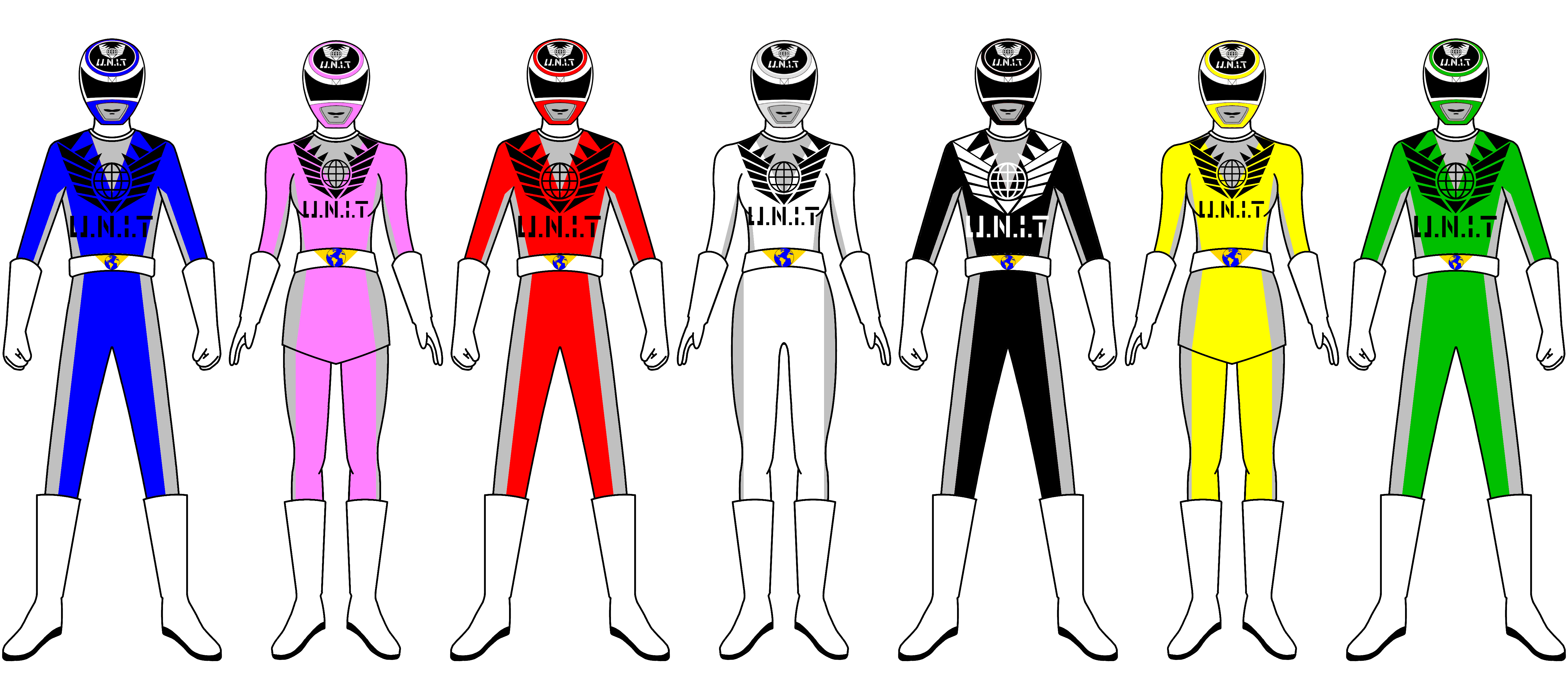 Power Rangers(Male) Template With Helmet by MasterXepher97 on DeviantArt