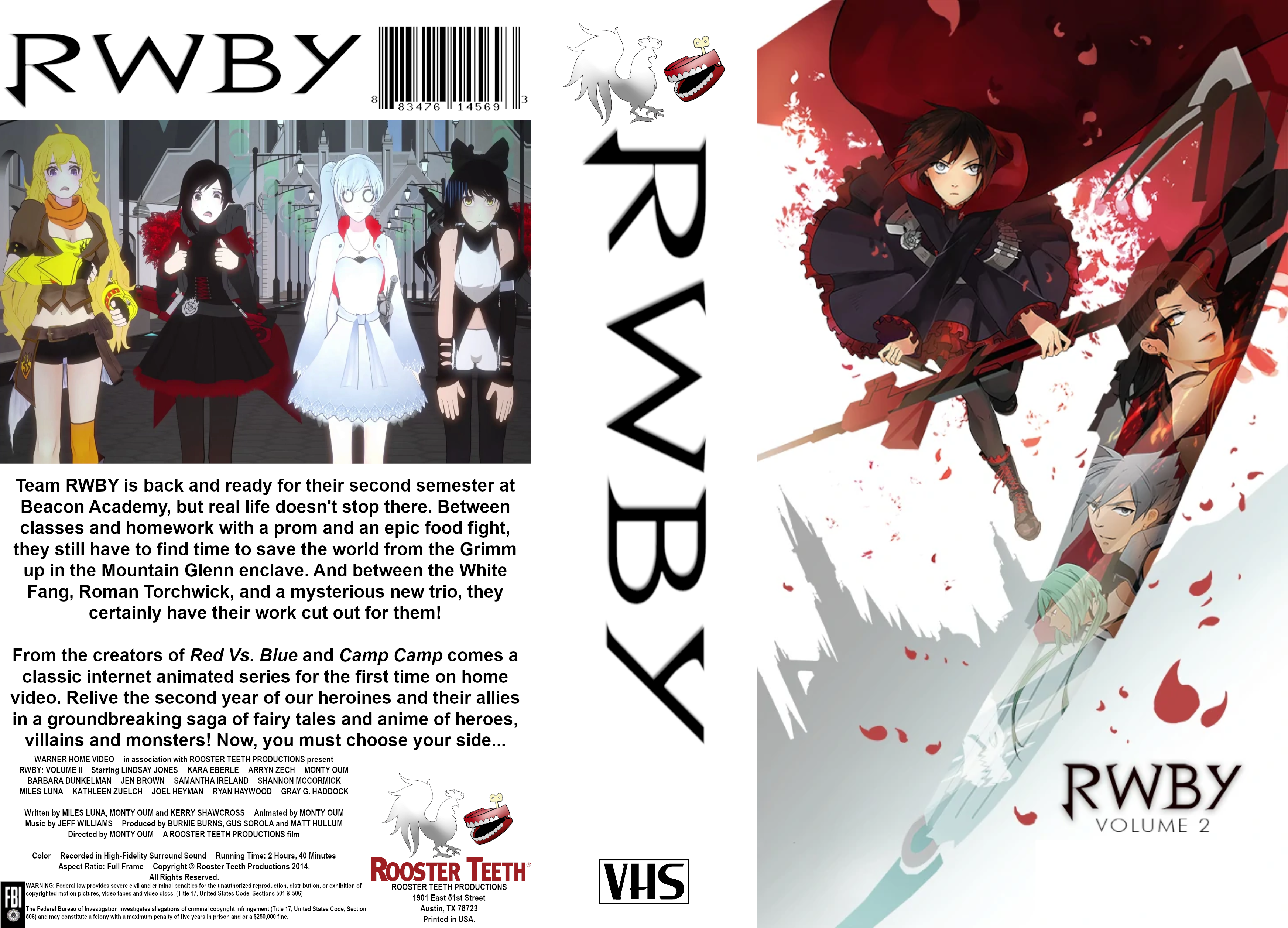 Rwby Volume 2 Clamshell Vhs Sleeve By Peachlover94 On Deviantart Rwby Volume 2 Clamshell Vhs Sleeve By Peachlover94 On Deviantart