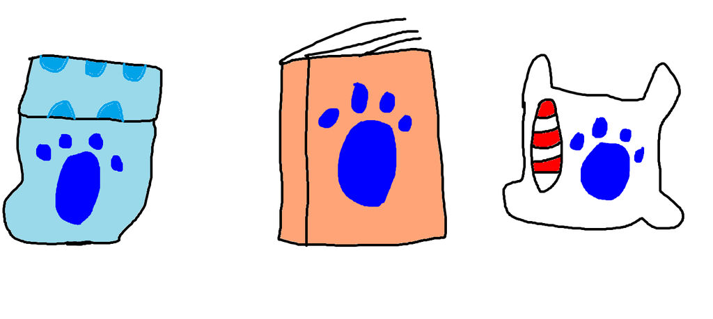 Blue's Clues BLANKET BOOK AND PILLOW by titan994 on DeviantArt
