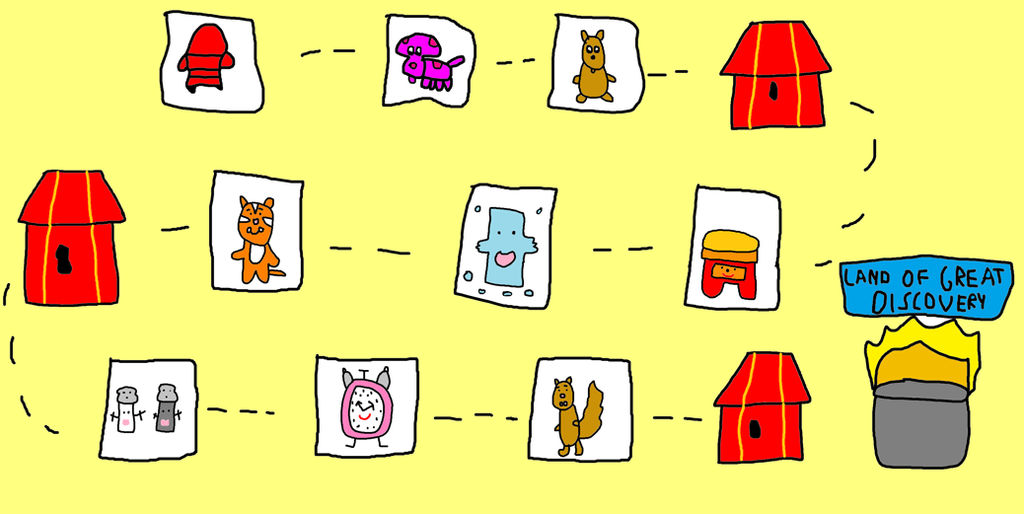 Blue's Clues TREASURE HUNT MAP COMPUTER GAME by titan994 on DeviantArt