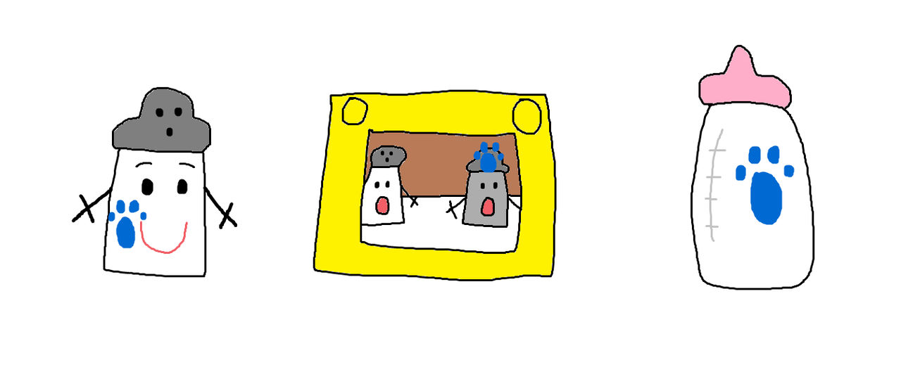 Mr Salt Mrs Pepper A Bottle By Titan994 On Deviantart Mr Salt Mrs Pepper A Bottle By Titan994 On Deviantart