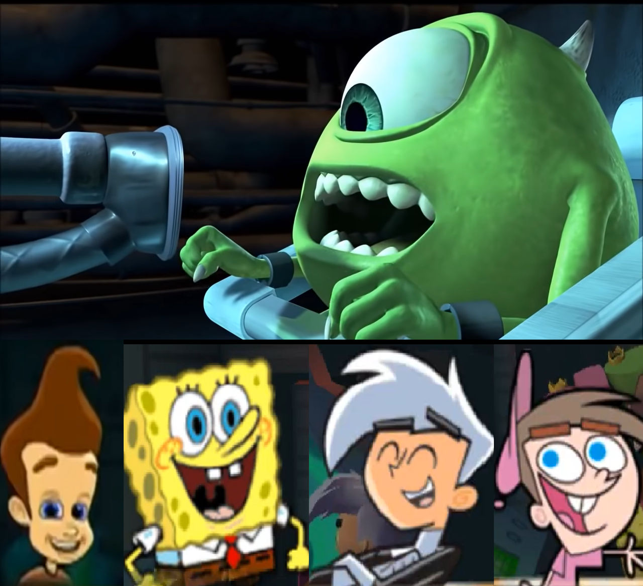 J.S.D.T. laughs Mike and the scream extractor by titan994 on DeviantArt